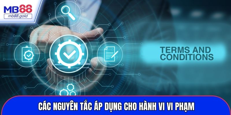 Nguyên tắc áp dụng đối với hành vi cá cược
